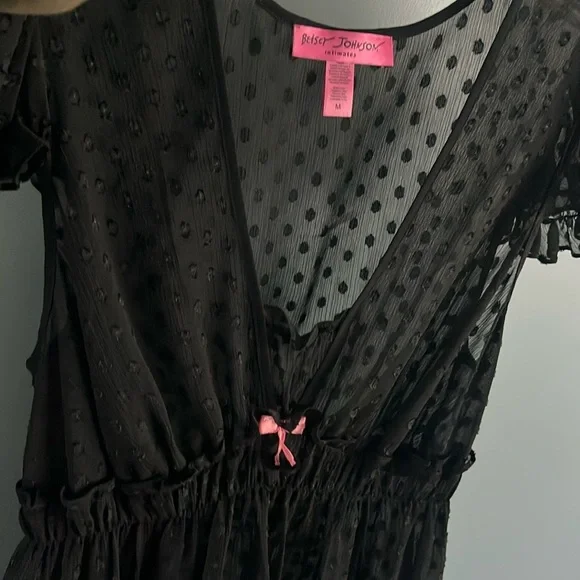 Vintage Y2K Betsey Johnson Slip Dress Intamates - Picture 14 of 16